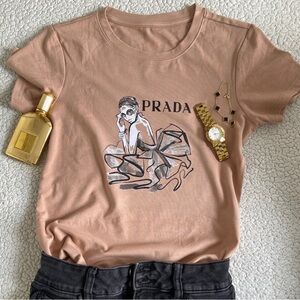 Graphic Tee with Artistic Design